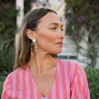 Vistosa Dot Dangle Earrings | Sunshine Tienda