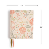 CSB Notetaking Bible | Floral Cloth Overboard