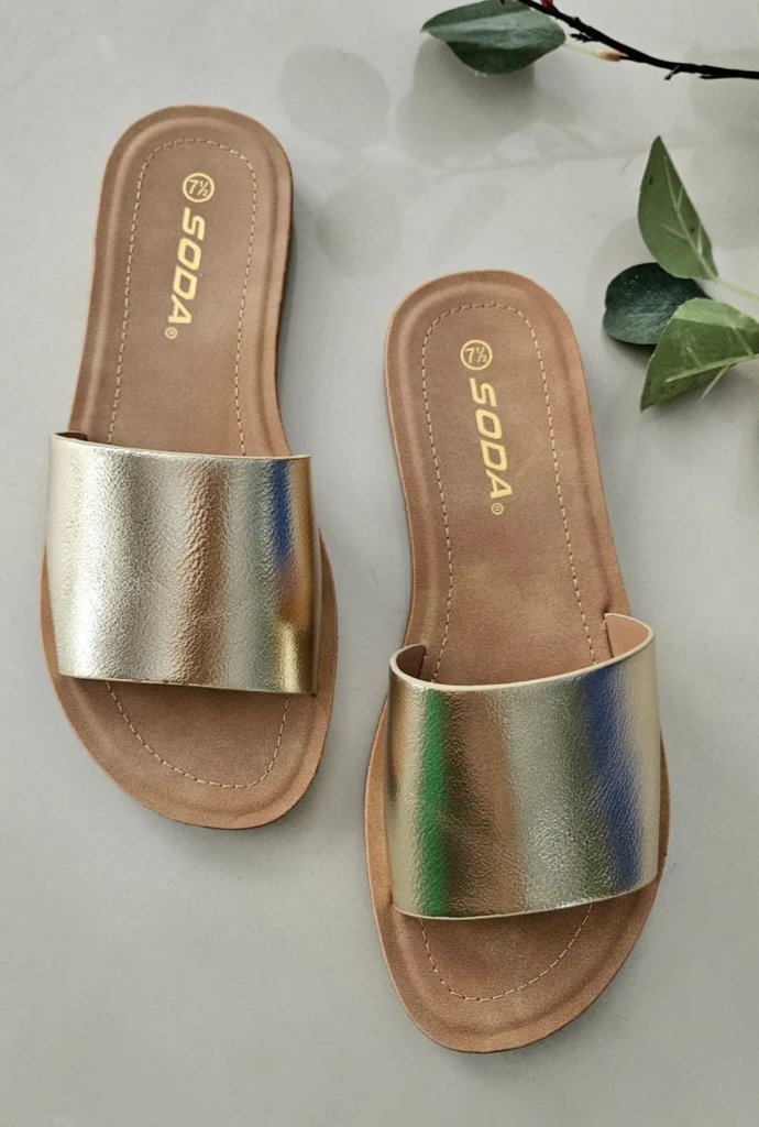Efron Gold Sandal