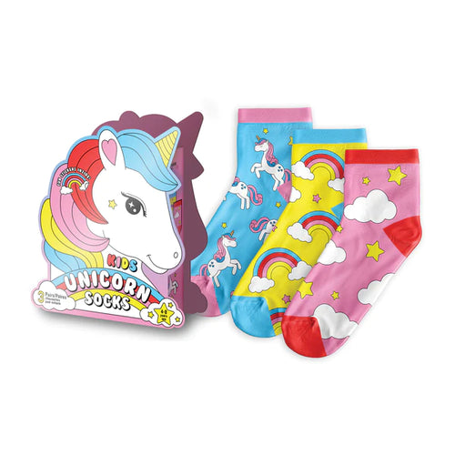 Kids 3 Pack Fun Socks