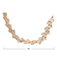 LaCenda Dried Buri Palm Leaf Garland