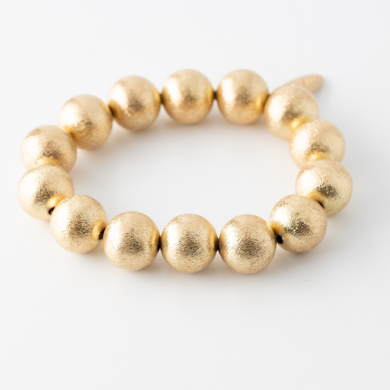 Camisha Gold Bead Bracelet