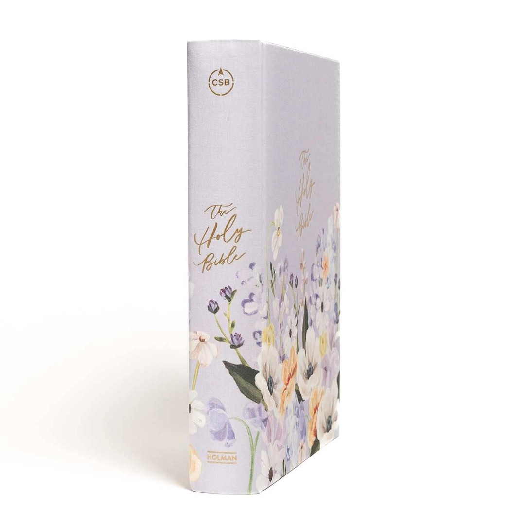 CSB Notetaking Bible | Lavender Peach