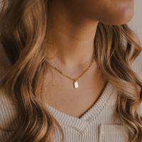 Dear Heart | Heavenly Things Mini Tag Necklace