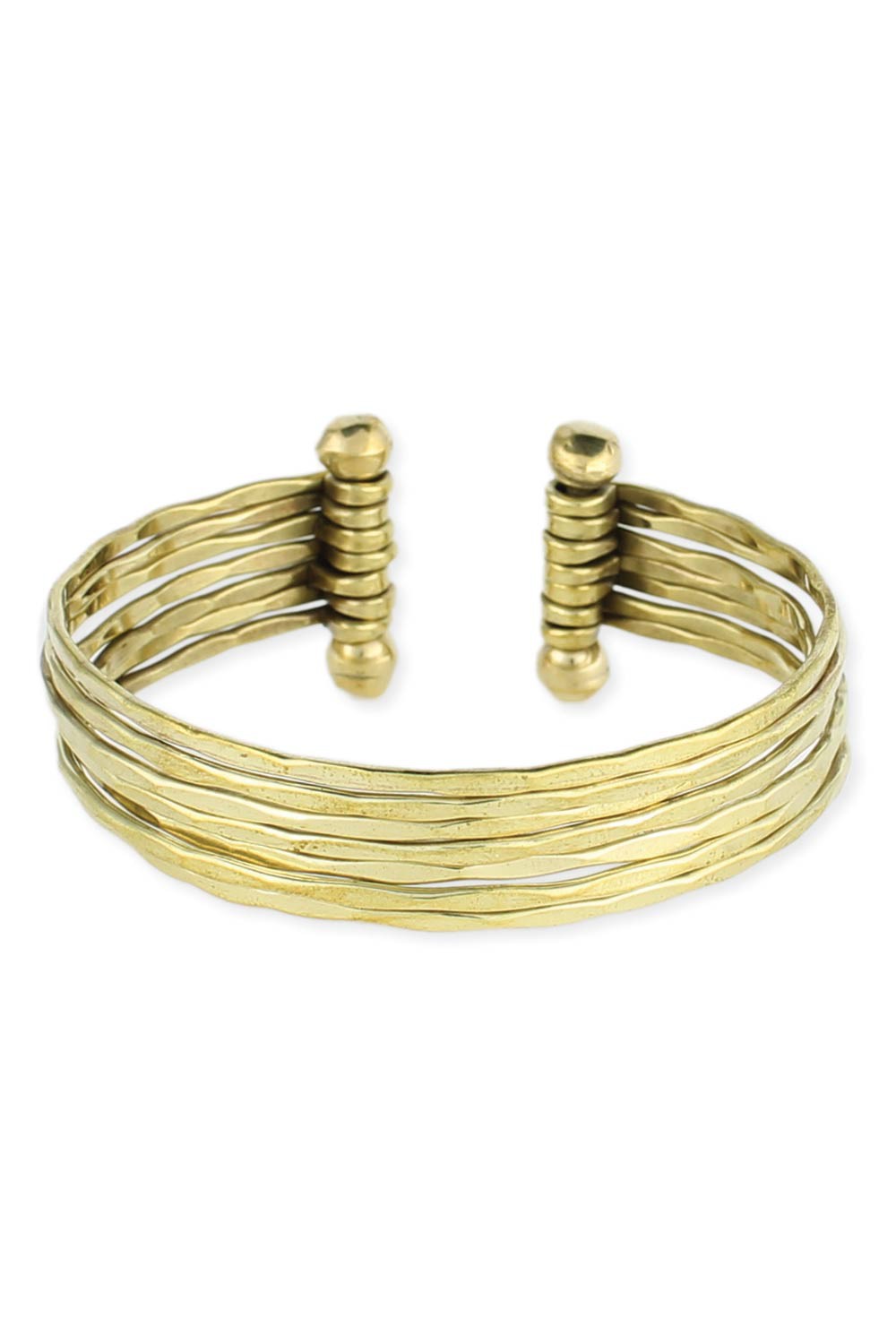 Hammered Line Cuff