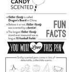 Scented Pens With Fun Fact Card