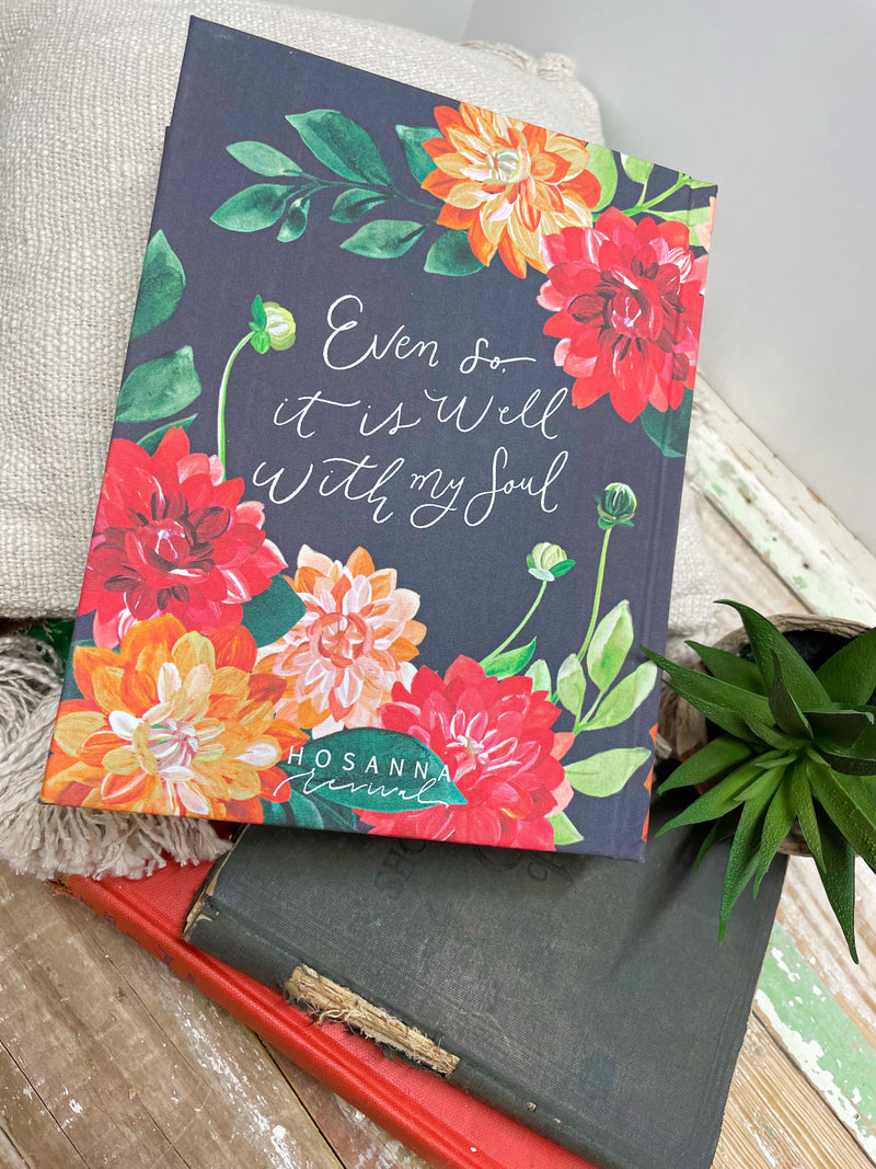 CSB Notetaking Bible | Dahlia Theme