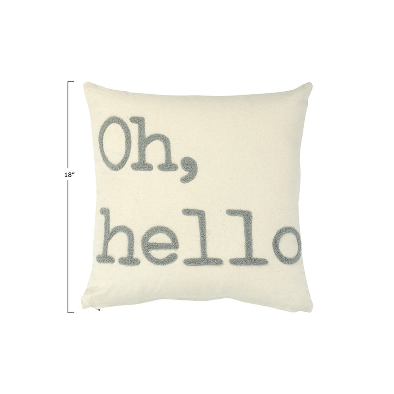 Oh, Hello Pillow