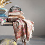 Distressed Print Rug