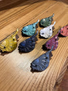 Embossed Metal Bird Clip