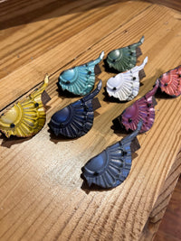Embossed Metal Bird Clip