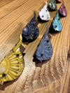 Embossed Metal Bird Clip