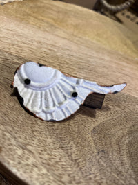 Embossed Metal Bird Clip