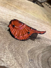 Embossed Metal Bird Clip