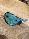 Embossed Metal Bird Clip