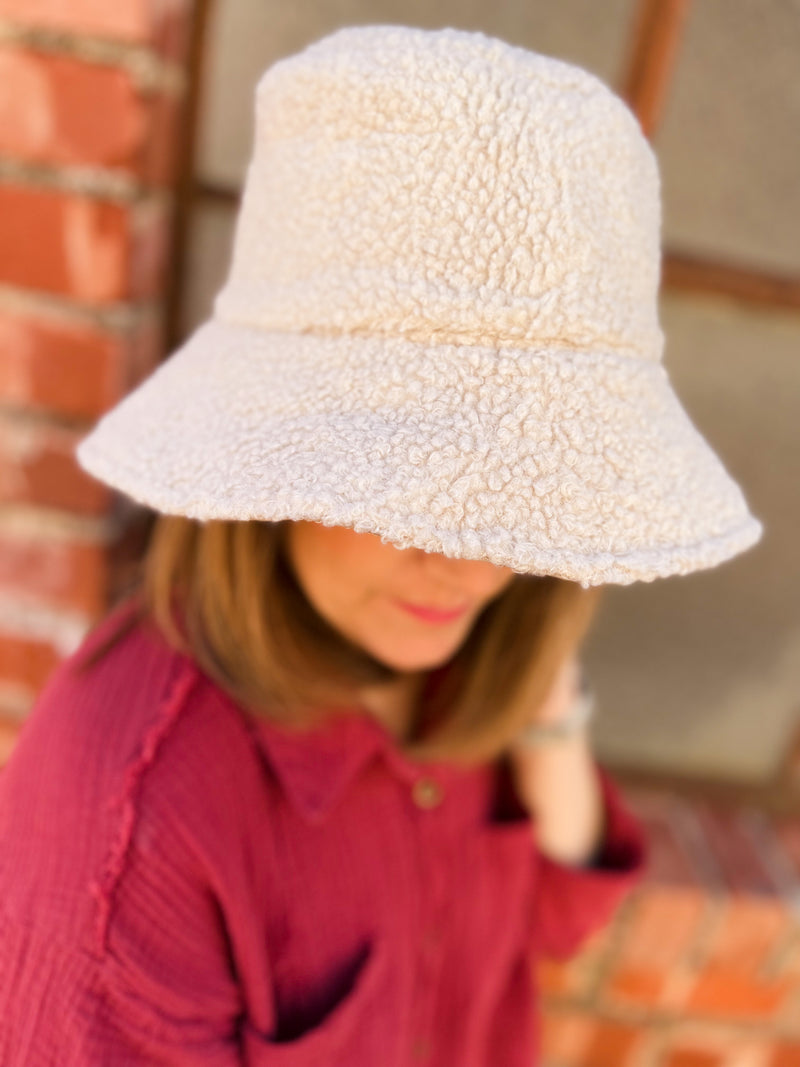 Reversible Sherpa Bucket Hat