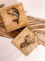 Etched Wood Coasters