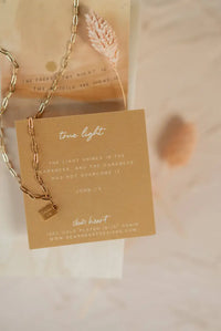 Dear Heart | True Light Mini Tag Necklace